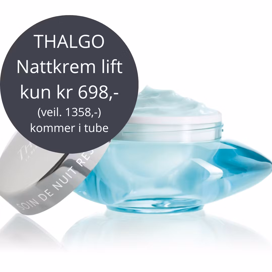 tilbud THALGO Silicium Lift - Lifting & Firming Night Care, 50 ml tube - oppstrammende nattkrem, kommer i tube