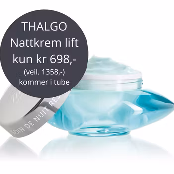 tilbud THALGO Silicium Lift - Lifting & Firming Night Care, 50 ml tube - oppstrammende nattkrem, kommer i tube