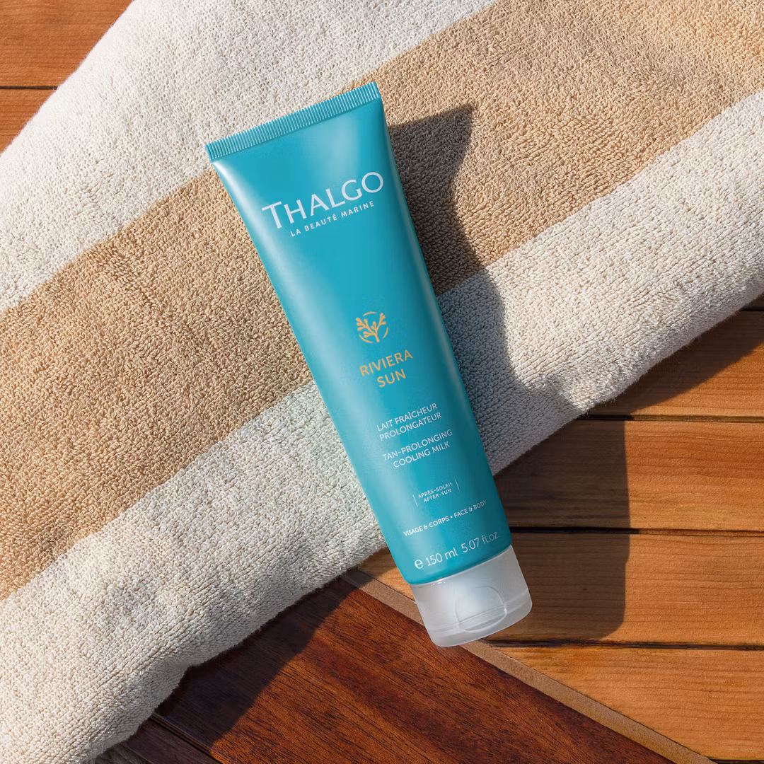 THALGO Tan Prolonging Cooling Milk, 150 ml - Forlenger brunfarge og roer ned huden