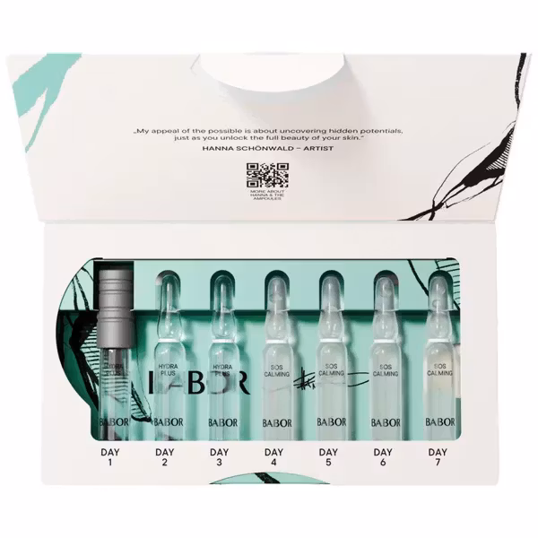 Babor HYDRA SENSITIVE Ampuller - Lindring og Intensiv Fukt for Sensitiv Hud