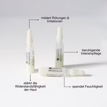 Janssen Cosmetics CHILL - CBD Calming Fluid 7 x 2 ml - 7 dager ampullekur beroligende