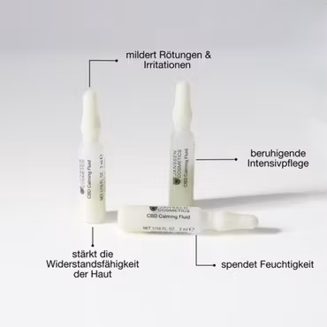 Janssen Cosmetics CHILL - CBD Calming Fluid 7 x 2 ml - 7 dager ampullekur beroligende
