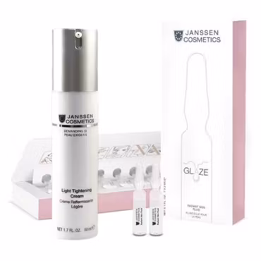 Janssen Cosmetics Demanding skin kamanje - 1 krem og 2 pakker ampuller - Anti age