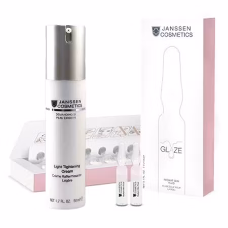 Janssen Cosmetics Demanding skin kamanje - 1 krem og 2 pakker ampuller - Anti age
