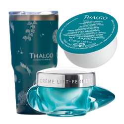 Thalgo kampanje - LIFT - Krem, refill og Thalgo drikkekopp