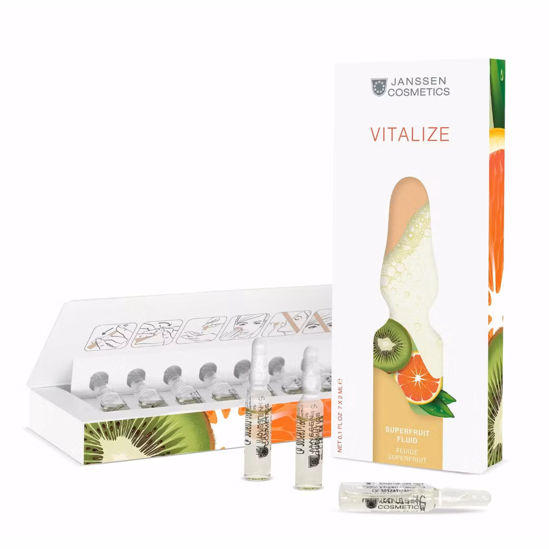 Janssen Cosmetics - Vitalize, Superfruit, 7x2ml - ampuller antioksidanter