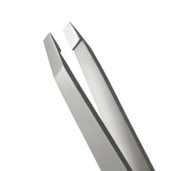 Browgame Cosmetics Prodnr. BG10014 Original Tweezer Slanted White