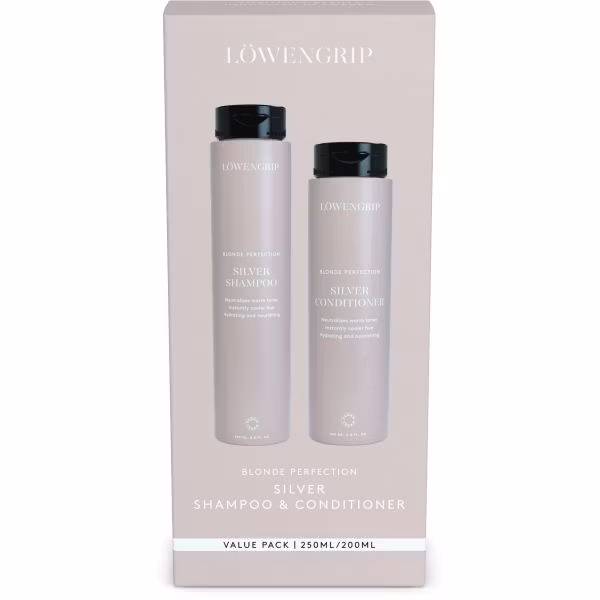 Löwengrip Blonde Perfection - Silver Shampoo & Conditioner Value Pack  250/200ml