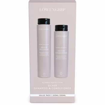 Löwengrip Blonde Perfection - Silver Shampoo & Conditioner Value Pack  250/200ml