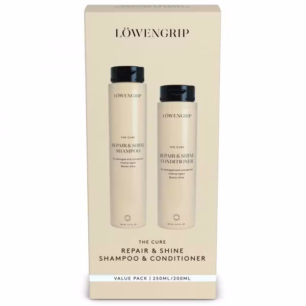 Löwengrip The Cure - Repair & Shine Shampoo & Conditioner Value Pack