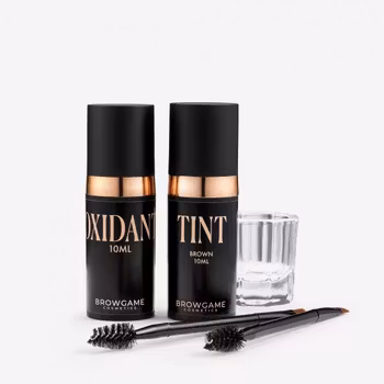 Browgame Cosmetics Lash & Brow Tint - permanent brynfarge - Brown