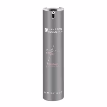 Janssen Cosmetics Platinum Care Gift Set Night Cream+Effect serum - nettkrem og serum