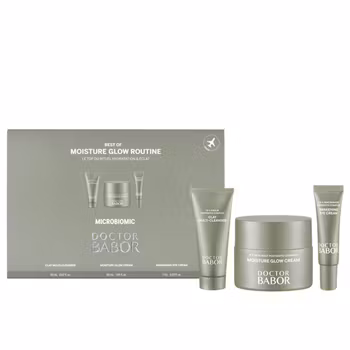 Dr. Babor Microbiomic Moisture Glow Rutine - Dagkrem, serum, øyenkrem