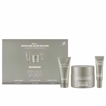 Dr. Babor Microbiomic Moisture Glow Rutine - Dagkrem, serum, øyenkrem