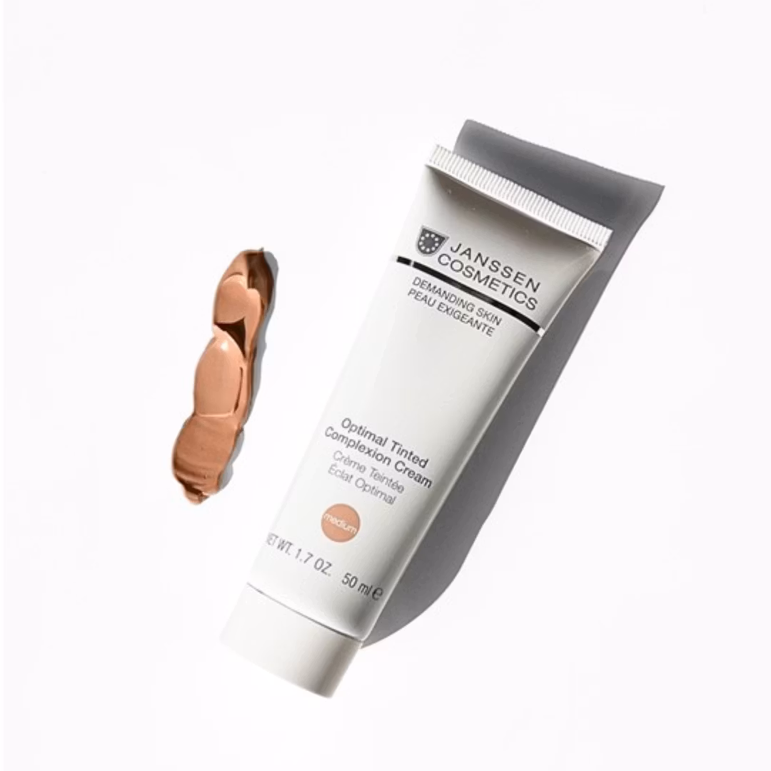 Janssen Cosmetics Demanding Skin, Optimal Tinted Complexion Cream 50ml - farget dagkrem med spf10