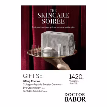 DOCTOR BABOR Peptide Lifting Routine - Collagenkrem - 3 ampuller og øyenkrem