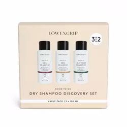 Löwengrip Good To Go – Dry Shampoo Discovery Set 3x100ml - 3 stk tørrshampoo
