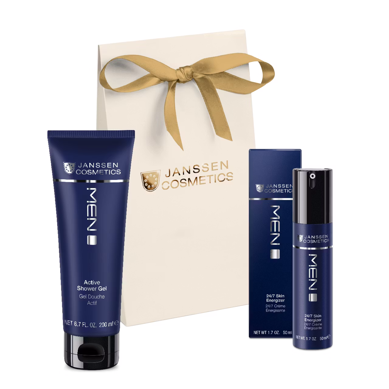 Jansssen Cosmetics Men`s Finest - 24 timers fuktighetskrem og dusjgele