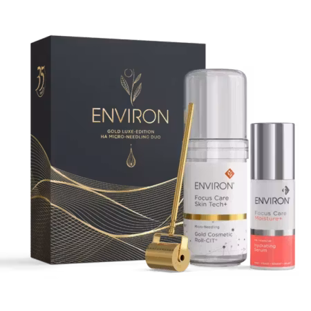 Environ HA Microneedling Duo Kit - gullrulle microneedel + fuktighetserum
