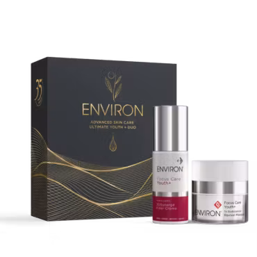 Environ Ultimate Youth+ Duo - peelende maske og hyaluronserum