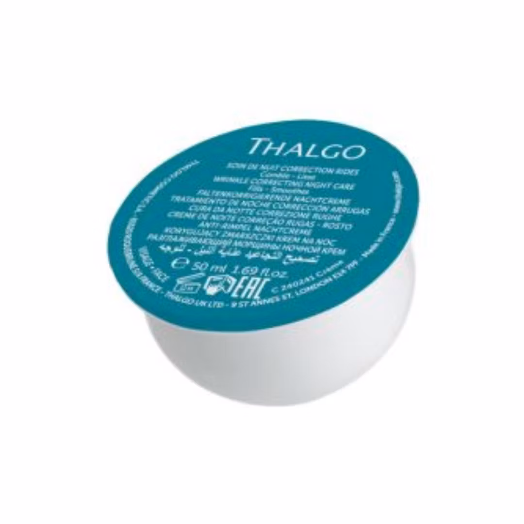THALGO Hyalu-ProCollagen - Wrinkle Correcting Night Care REFILL 50ml - Antirynke nattkrem refill