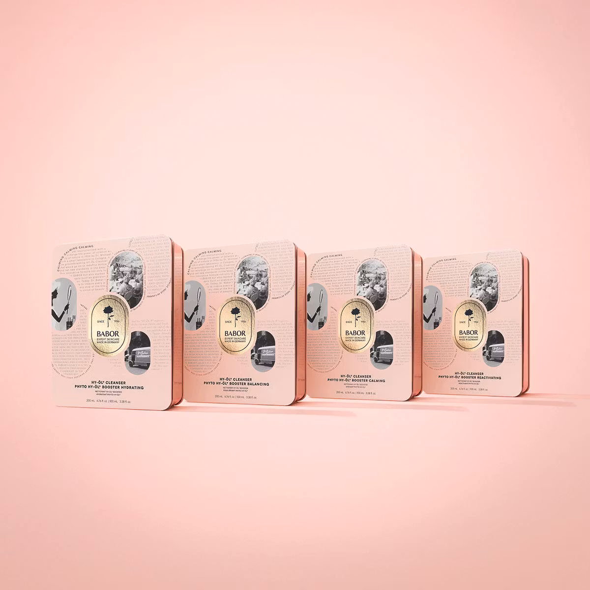 BABOR 70 Anniversary Duo Cleansing Set Reactivating Booster Duo – Rens for voksen hud - Limited Edition