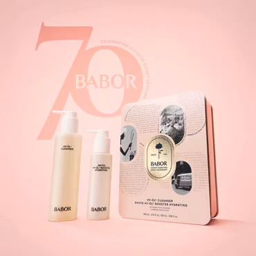 BABOR 70 Anniversary Duo Cleansing Set Hydrating Booster Duo – Rens for tørr hud - Limited Edition