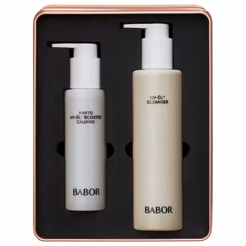 BABOR 70 Anniversary Duo Cleansing Set Calmin Booster Duo – Rens for sensitiv hud - Limited Edition