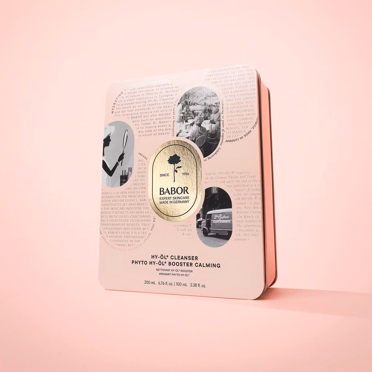 BABOR 70 Anniversary Duo Cleansing Set Calmin Booster Duo – Rens for sensitiv hud - Limited Edition