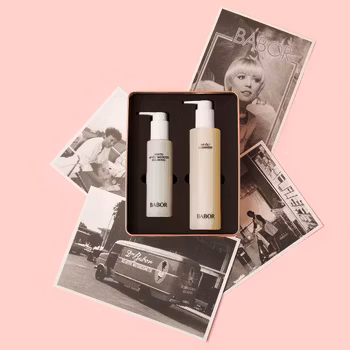 BABOR 70 Anniversary Duo Cleansing Set Calmin Booster Duo – Rens for sensitiv hud - Limited Edition