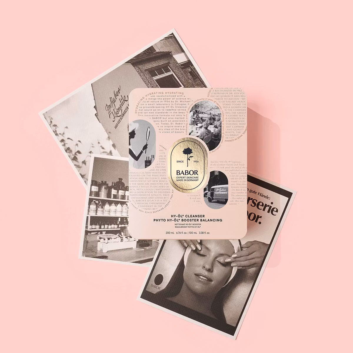 BABOR 70 Anniversary Duo Cleansing Set Balansing - kominasjon - og fet hud Limited Edition