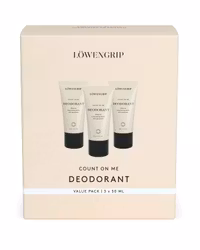 Löwengrip On Me Deo 3-pack à 50ml - Deodorant 3 i pakken