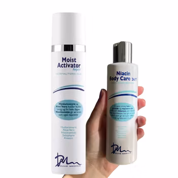 DUVÉ MEDICA Moist Activator Repair 100 ml - Få med GRATIS Niactin Body Care 200 ml