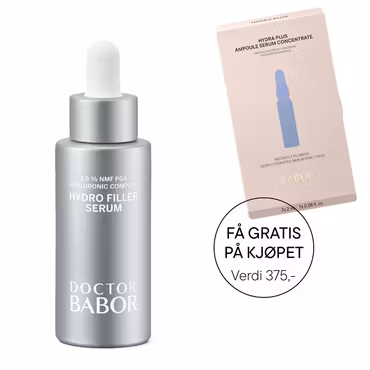 Dr. BABOR Hydro Filler Serum 30 ml og få gratis BABOR Ampoule Hydra Plus 7 dager kur