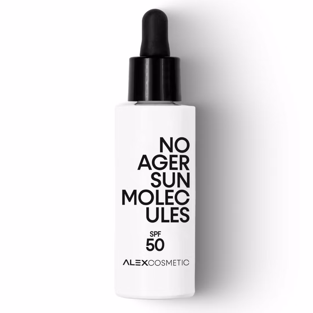 Alex Cosmetic NO AGER SUN MOLECULES SPF 50  - 30 ml - anti-age solfluid