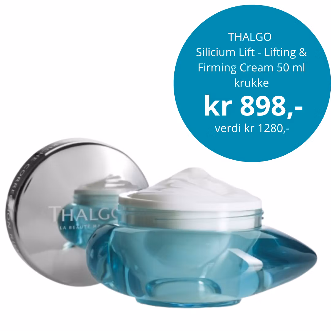 THALGO tilbud Silicium Lift - Lifting & Firming Cream 50 ml krukke - oppstrammende  lett krem  for alle hudtyper