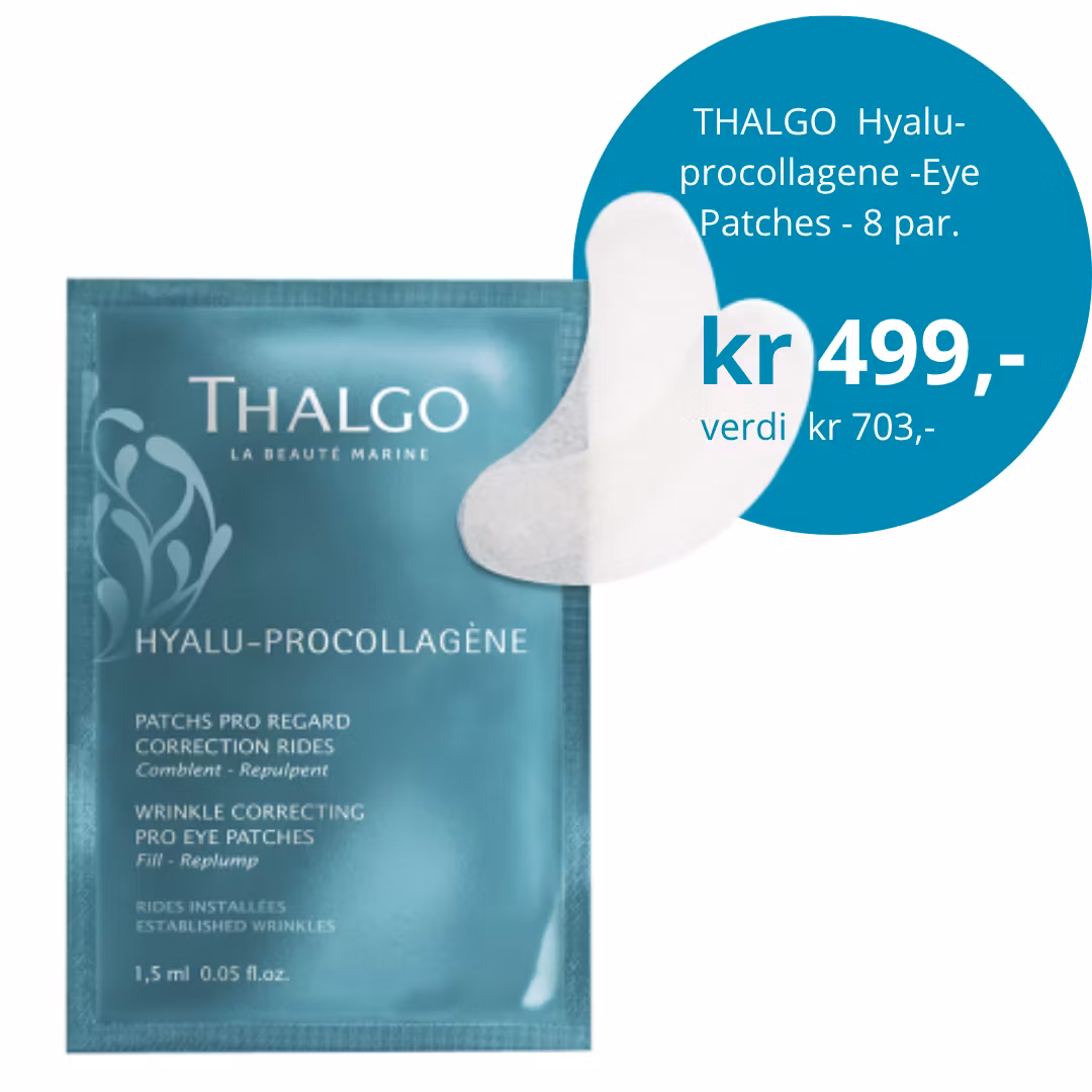 THALGO tilbud Hyalu-procollagene -Eye Patches -  Wrinkle Correcting, 8 par.