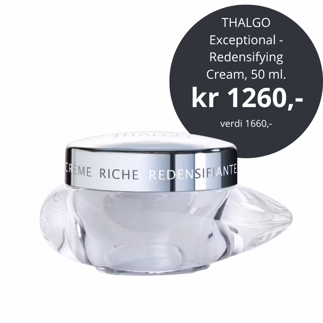 THALGO Tilbud Exceptional - Redensifying Cream, 50 ml. - oppstrammer , utfyllende og intenst nærende dag/natt krem