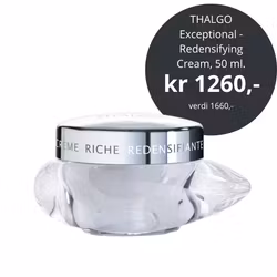 THALGO Tilbud Exceptional - Redensifying Cream, 50 ml. - oppstrammer , utfyllende og intenst nærende dag/natt krem