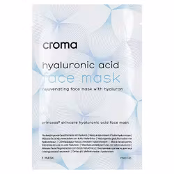 CROMA Hyaluronic Acid Face Mask – fuktighetsgivende sheetmaske