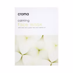 CROMA Calming Face Mask – beroligende og fuktighetsgivende sheetmaske