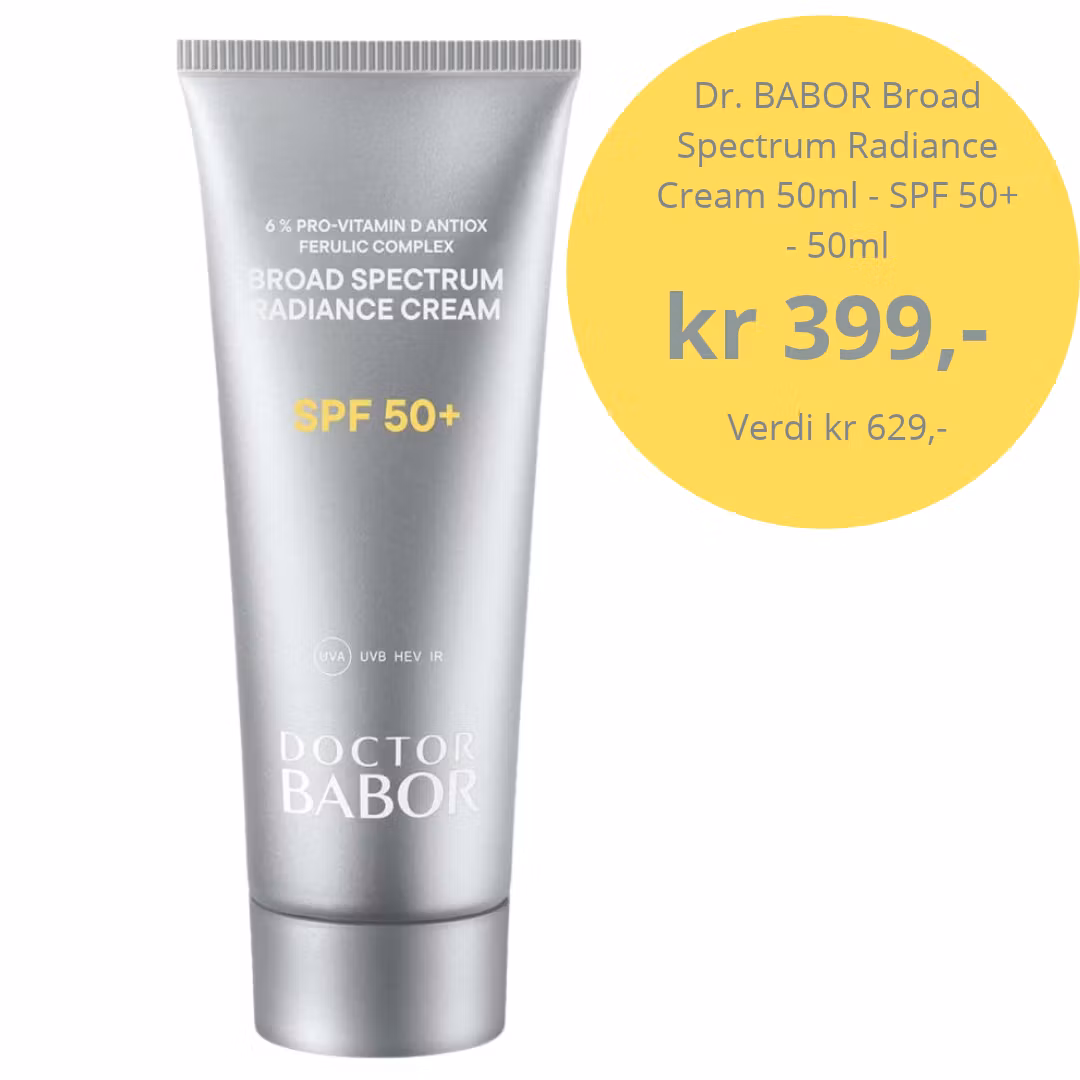 Dr. BABOR Broad Spectrum Radiance Cream50ml - SPF 50+ - 50ml