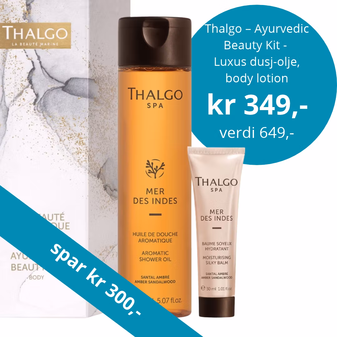 Thalgo – Ayurvedic Beauty Kit - Luxus dusj-olje, body lotion eksotisk og krydret