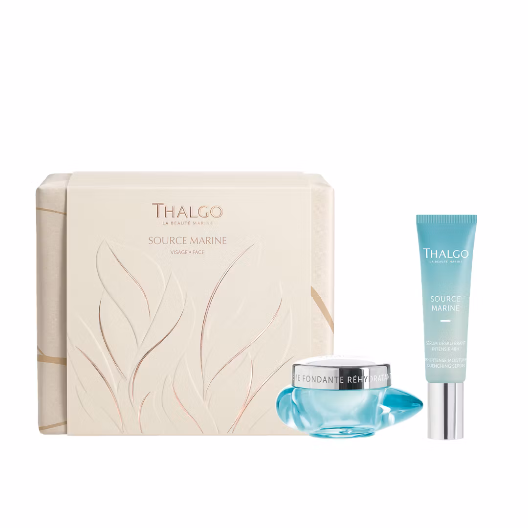 Thalgo Source marine gift set - Komplett fuktighetsduo med serum og krem