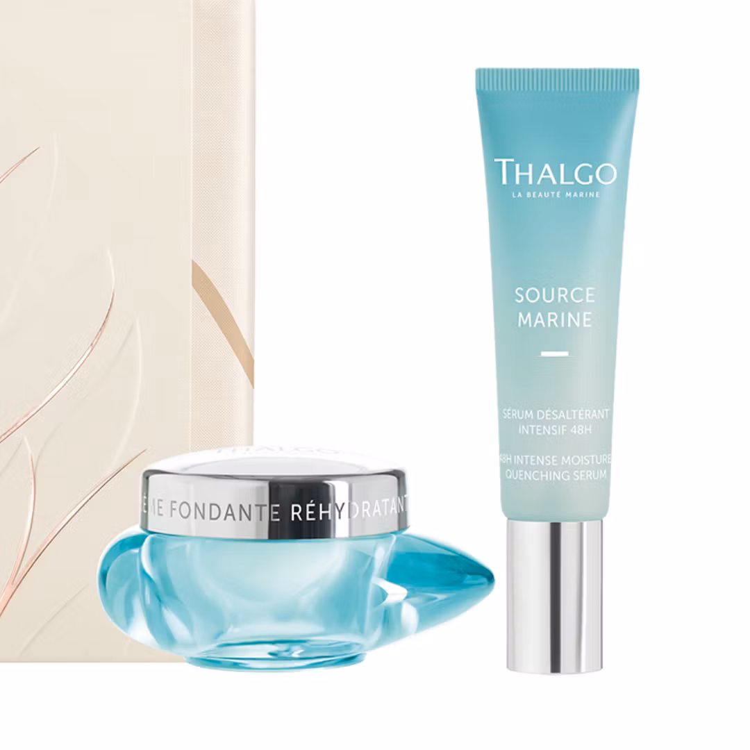 Thalgo Source marine gift set - Komplett fuktighetsduo med serum og krem