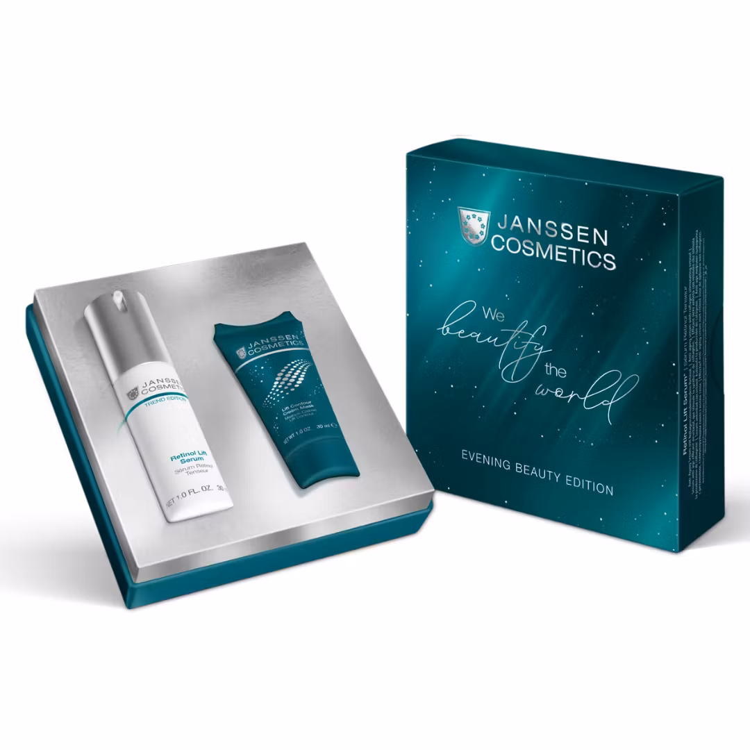 Janssen Cosmetics Evining Beauty Edition - Retinol serum and Lift Contour Mask)