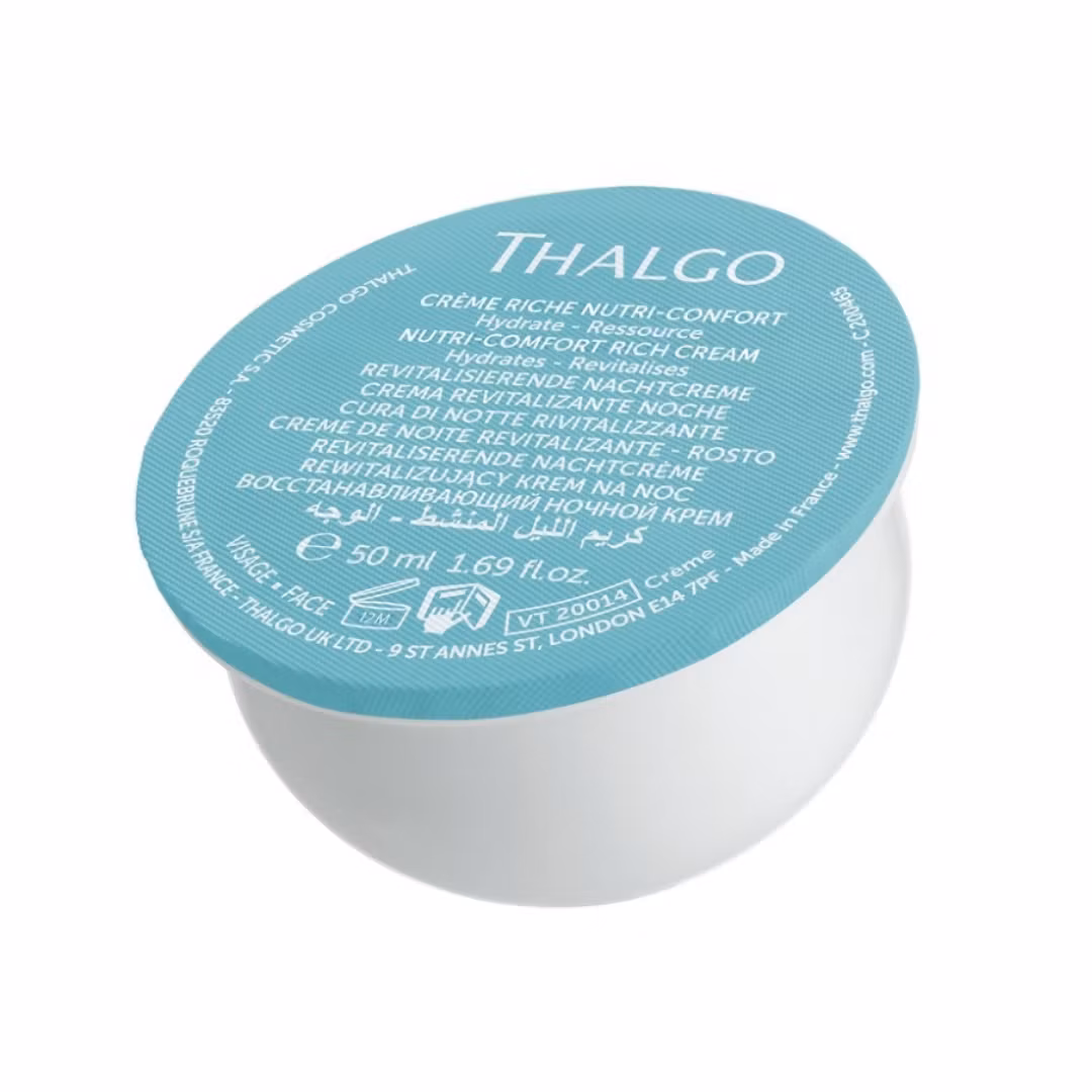 Thalgo Cold Cream Marine - Nutri-Comfort Rich Cream, 50 ml REFILL - Ekstra rik pleiende krem