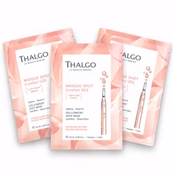 Thalgo Masque Shot - Confort SOS - sheet maske 3 stk. - roer ned en sensitiv hud
