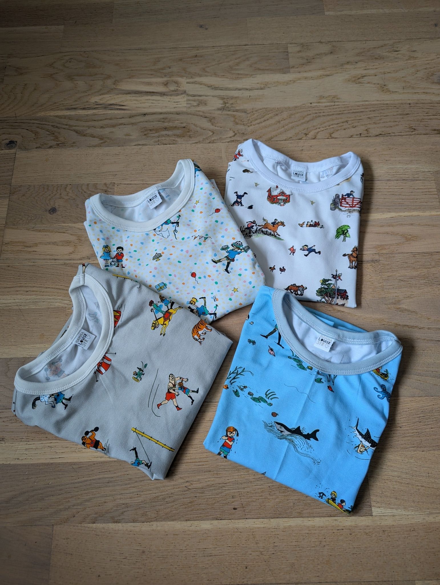 Ekologisk T-shirt/Tröja med Pippi på Söderhavet