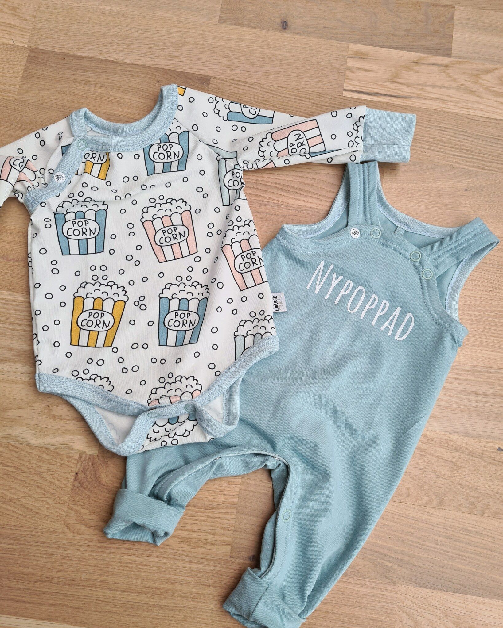 Nypoppad babyset